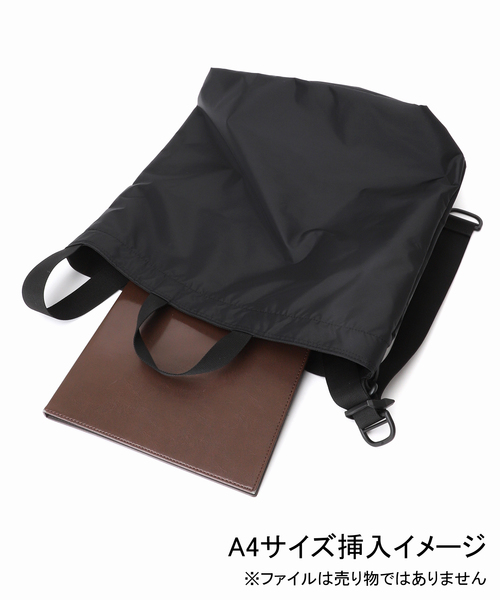 Spick & Span(スピックアンドスパン)の「BAICYCLON / バイシクロン PACKABLE TOTE SHOULDER BAG(ショルダーバッグ・レディース・ブラック・FREE)」の13枚目の写真