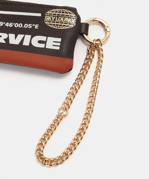 SKIN（スキン）の「【SKIN/スキン】Chain pen pouch（ポーチ・レディース・ブラウン・FREE）」の9枚目の写真