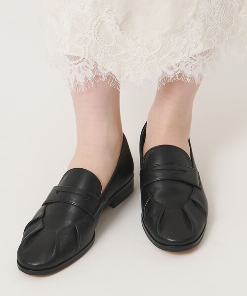 ODETTE E ODILE(オデットエオディール)の「トゥタックローファー フラット20↑(ローファー・レディース・ブラック/ブラウン・24.5cm/24cm/25cm/22.5cm/23cm/23.5cm/22cm)」の3枚目の写真