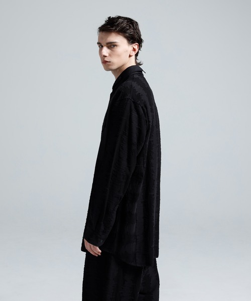 Y-3(ワイスリー)の「Y-3 DECO STITCH LONG SLEEVE SHIRT(シャツ/ブラウス・メンズ・ブラック・SMALL/MEDIUM/LARGE/X-LARGE/X-SMALL)」の4枚目の写真