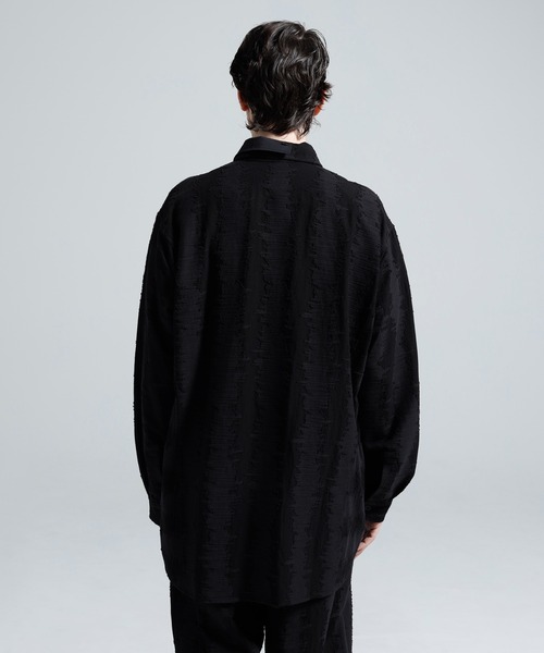 Y-3(ワイスリー)の「Y-3 DECO STITCH LONG SLEEVE SHIRT(シャツ/ブラウス・メンズ・ブラック・SMALL/MEDIUM/LARGE/X-LARGE/X-SMALL)」の5枚目の写真