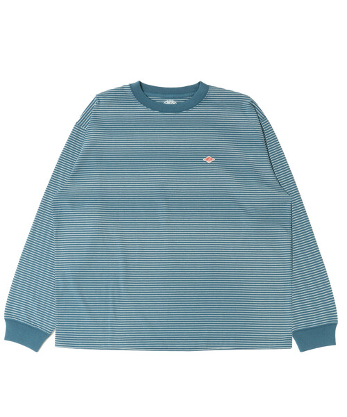 DANTON(ダントン)の「Women's Long Sleeve T-Shirt Stripe(Tシャツ/カットソー・レディース・ホワイト系その他/ブラック系その他2/ブラウン系その他2/ブルー系その他5/ブルー系その他/ブラック系その他/レッド系その他/ブラウン系その他・M/S/XS)」の6枚目の写真