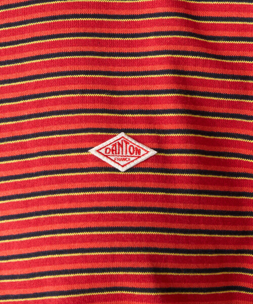 DANTON(ダントン)の「Women's Long Sleeve T-Shirt Stripe(Tシャツ/カットソー・レディース・ホワイト系その他/ブラック系その他2/ブラウン系その他2/ブルー系その他5/ブルー系その他/ブラック系その他/レッド系その他/ブラウン系その他・M/S/XS)」の11枚目の写真