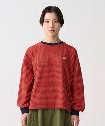 DANTON（ダントン）の「Women's Long Sleeve T-Shirt Stripe（Tシャツ/カットソー）」