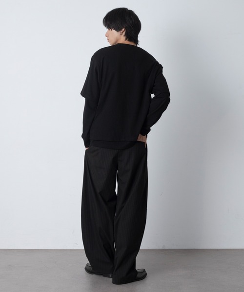 LUCY(ルーシー)の「LUCY/【26年秋冬新作】TRバルーンスラックス(スラックス・メンズ・ブラック系その他4/ブラック・SMALL/MEDIUM/LARGE)」の18枚目の写真