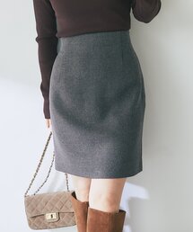 La boutique BonBon | 【セットアップ可・着合わせしやすい】ツイードminiスカート(スカート)