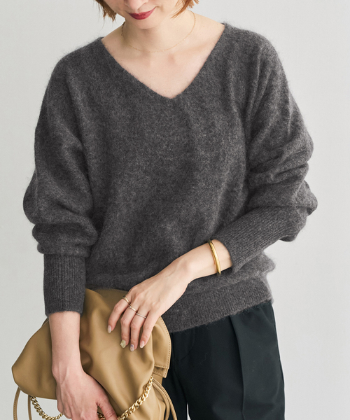 Woolfar V-neck pull-over