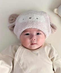 DADWAY（ダッドウェイ）の「mocmof  マシュマロニットアニマルキャップ（ニットキャップ/ビーニー）」