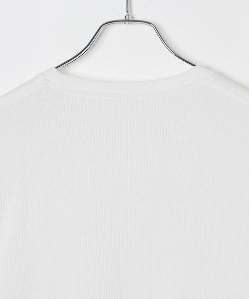 GLOBAL WORK(グローバルワーク)の「【Phiten】ワッフル半袖Tシャツ/879464(Tシャツ/カットソー・メンズ・ホワイト/グレー/ブラック・SMALL/LARGE/MEDIUM/X-LARGE)」の8枚目の写真