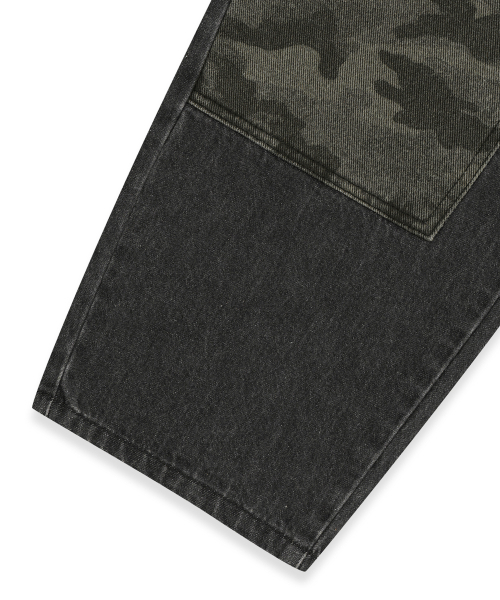 BROWNBREATH KIDS(ブラウンブレスキッズ)の「KIDS TAG CAMO POINT DENIM PANTS - DARK GREY(デニムパンツ・レディース・その他・110/120/130/140/150)」の7枚目の写真