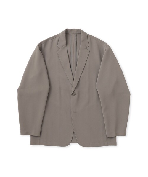 le cercle ADAM ET ROPE'（ルセルクルアダムエロペ）の「ストレッチドライツイルリラックスジャケット/セットアップ対応（テーラードジャケット・メンズ・ブラウン/ブラック・LL/M/L）」の6枚目の写真