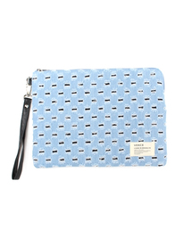 VENCEEXCHANGE | ダメージデニムクラッチ          (クラッチバッグ)