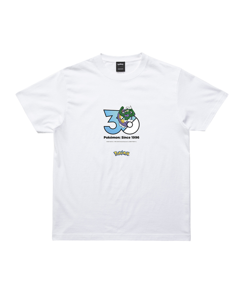 ZOZOSPOT(ゾゾスポット)の「Pokemon 30th Anniversary 1025 T-shirt 「トルネロス(けしんフォルム)」(Tシャツ/カットソー・レディース・ホワイト・SMALL/MEDIUM/LARGE/X-LARGE/XX-LARGE/XXX-LARGE/100cm/110cm/120cm/130cm/140cm/150cm/160cm)」の1枚目の写真