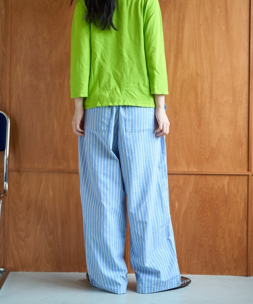 common gull products.（コモンガルプロダクツ）の「秋の居残りパンツ（その他パンツ・レディース・ネイビー/グリーン系/レッド系・SMALL/MEDIUM/LARGE）」の12枚目の写真
