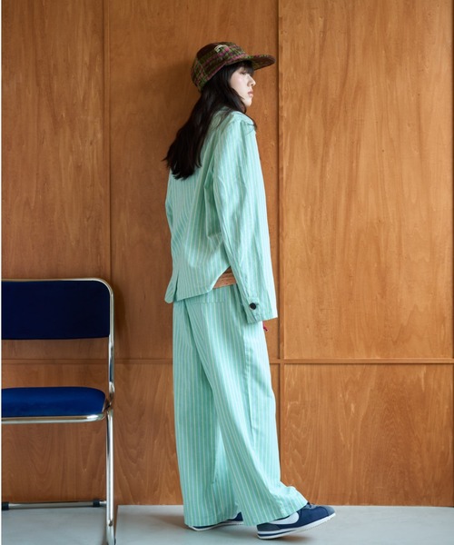 common gull products.（コモンガルプロダクツ）の「秋の居残りパンツ（その他パンツ・レディース・ネイビー/グリーン系/レッド系・SMALL/MEDIUM/LARGE）」の18枚目の写真