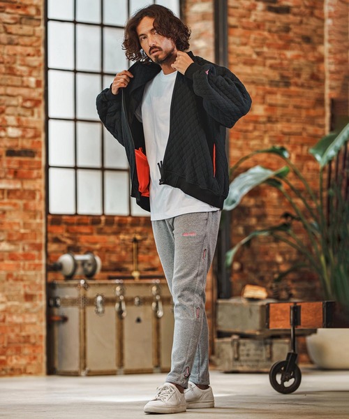 felkod（フィルコッド）の「mj11986- Oversized Quilted Blouson キルトブルゾン(F26F070)（ブルゾン・メンズ・トップグレー/ブラック・L/M/S）」の6枚目の写真