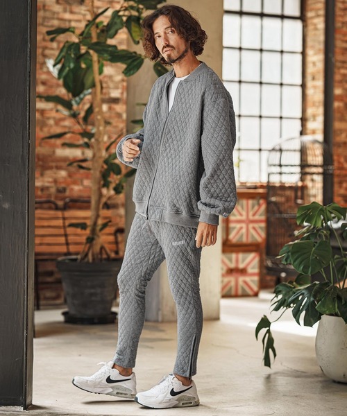 felkod（フィルコッド）の「mj11986- Oversized Quilted Blouson キルトブルゾン(F26F070)（ブルゾン・メンズ・トップグレー/ブラック・L/M/S）」の13枚目の写真