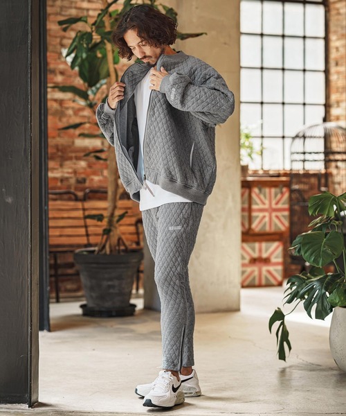 felkod（フィルコッド）の「mj11986- Oversized Quilted Blouson キルトブルゾン(F26F070)（ブルゾン・メンズ・トップグレー/ブラック・L/M/S）」の14枚目の写真