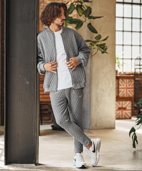 felkod（フィルコッド）の「mj11986- Oversized Quilted Blouson キルトブルゾン(F26F070)（ブルゾン・メンズ・トップグレー/ブラック・L/M/S）」の15枚目の写真
