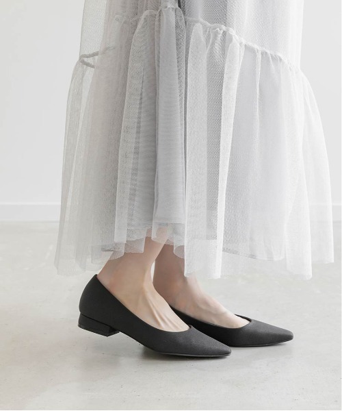 RANDA(ランダ)の「3WAY ストラップフラットパンプス(パンプス・レディース・ピンク/アイボリー/ブラック・S/L/M/LL)」の12枚目の写真