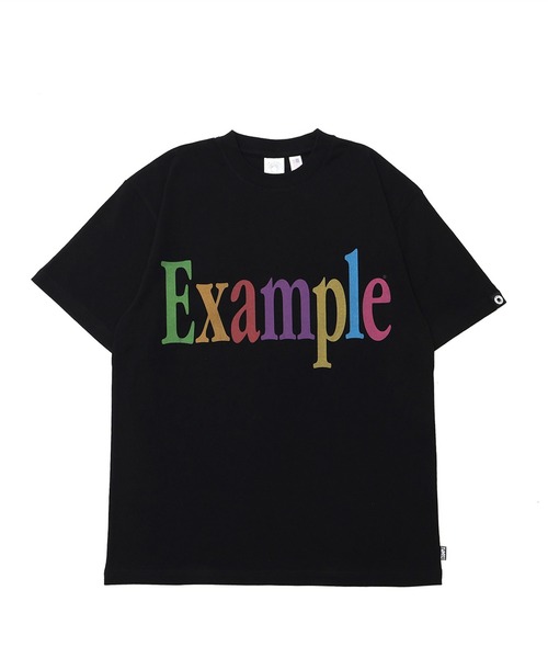 EXAMPLE（エグザンプル）の「EXAMPLE COLORFUL TEE（Tシャツ/カットソー・メンズ・ホワイト/ブラック・L/XXL/XL）」の2枚目の写真