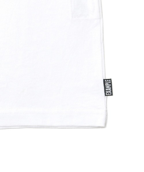 EXAMPLE（エグザンプル）の「EXAMPLE COLORFUL TEE（Tシャツ/カットソー・メンズ・ホワイト/ブラック・L/XXL/XL）」の8枚目の写真