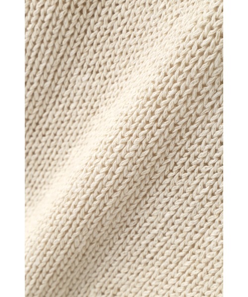 YLEVE(イレーヴ)の「YLEVE / EUROPEAN LINEN SILK BASQUE KNIT PULL OVER(ニット/セーター・メンズ・ネイビー・5)」の9枚目の写真