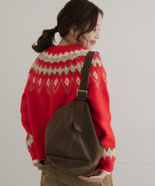 URBAN RESEARCH Sonny Label(アーバンリサーチサニーレーベル)の「ノルディック柄編みニットカーディガン(ニット/セーター・レディース・レッド/グレー/ブラウン・FREE)」の20枚目の写真