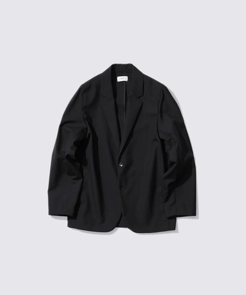 ATON(エイトン)の「【ATON / エイトン】WOOL TROPICAL TAILORED JACKET(テーラードジャケット・メンズ・ブラック/グレー/ネイビー・4/6/2)」の2枚目の写真