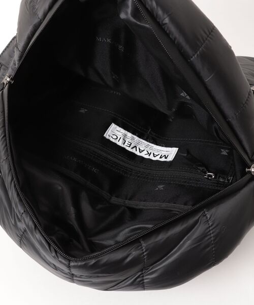 MAKAVELIC（マキャベリック）の「【62】【MAKAVELIC】【Arc Daypack】（バックパック/リュック・メンズ・ブラック・ONESIZE）」の4枚目の写真
