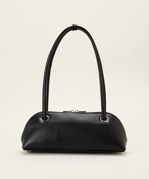 LE VERNIS(ル・ベルニ)の「LE VERNIS(ル・ベルニ)Eyelet slim boston bag(ボストンバッグ・レディース・モカ/ブラック/ピンク・FREE)」の21枚目の写真