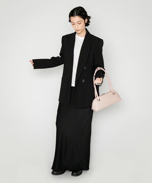 LE VERNIS(ル・ベルニ)の「LE VERNIS(ル・ベルニ)Eyelet slim boston bag(ボストンバッグ・レディース・モカ/ブラック/ピンク・FREE)」の18枚目の写真