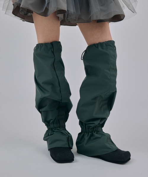 NON TOKYO(ノントーキョー)の「NON TOKYO/ノントーキョー/LONG BOOTS COVERロングブーツカバー(シューズ小物/雑貨・レディース・ライトグリーン/レッド/ブルー/ブラック/パープル/グレー・F)」の3枚目の写真