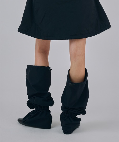 NON TOKYO(ノントーキョー)の「NON TOKYO/ノントーキョー/LONG BOOTS COVERロングブーツカバー(シューズ小物/雑貨・レディース・ライトグリーン/レッド/ブルー/ブラック/パープル/グレー・F)」の17枚目の写真