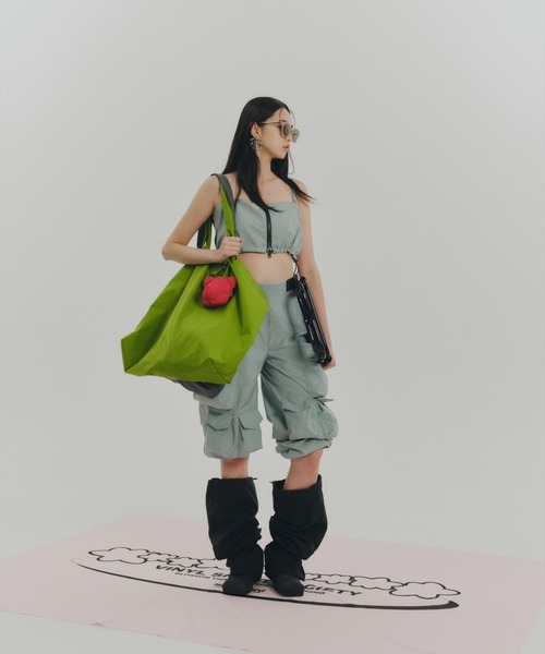 NON TOKYO(ノントーキョー)の「NON TOKYO/ノントーキョー/LONG BOOTS COVERロングブーツカバー(シューズ小物/雑貨・レディース・ライトグリーン/レッド/ブルー/ブラック/パープル/グレー・F)」の21枚目の写真
