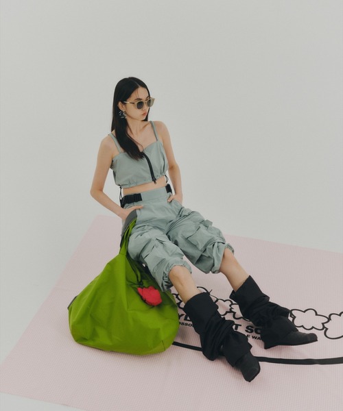 NON TOKYO(ノントーキョー)の「NON TOKYO/ノントーキョー/LONG BOOTS COVERロングブーツカバー(シューズ小物/雑貨・レディース・ライトグリーン/レッド/ブルー/ブラック/パープル/グレー・F)」の22枚目の写真