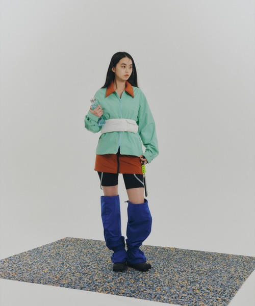 NON TOKYO(ノントーキョー)の「NON TOKYO/ノントーキョー/LONG BOOTS COVERロングブーツカバー(シューズ小物/雑貨・レディース・ライトグリーン/レッド/ブルー/ブラック/パープル/グレー・F)」の10枚目の写真