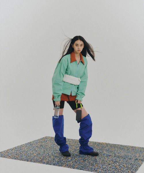 NON TOKYO(ノントーキョー)の「NON TOKYO/ノントーキョー/LONG BOOTS COVERロングブーツカバー(シューズ小物/雑貨・レディース・ライトグリーン/レッド/ブルー/ブラック/パープル/グレー・F)」の11枚目の写真