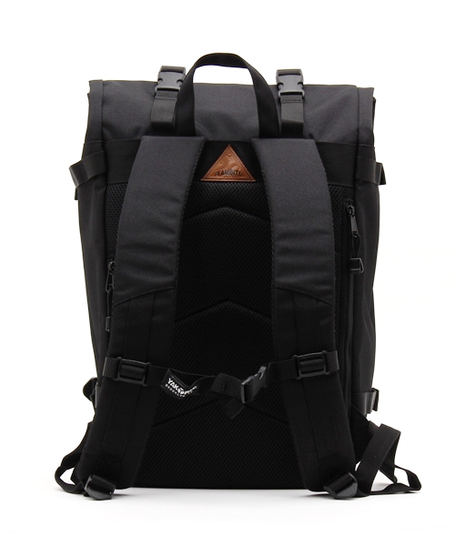 YAKPAK(ヤックパック)の「YAK PAK RollTop RuckSack(バックパック/リュック・レディース・ブラック/ベージュ・FREE)」の5枚目の写真