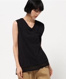 DOUBLE NAME | バックスリットタンクトップ(Tシャツ/カットソー)