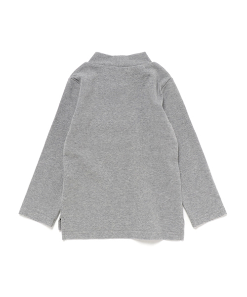 GLOBAL WORK（グローバルワーク）の「【キッズ】サカリバモックネックＴ長袖/730050（Tシャツ/カットソー・キッズ・ホワイト/グレー/ネイビー・MEDIUM/SMALL/LARGE/X-LARGE）」の9枚目の写真