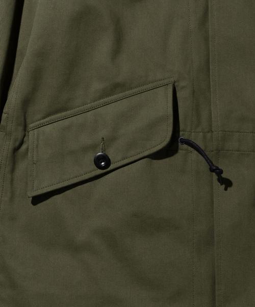 MHL.（エムエイチエル）の「＜MHL.＞ 25 MODS CT/コート（モッズコート・メンズ・オリーブ・MEDIUM/LARGE）」の4枚目の写真