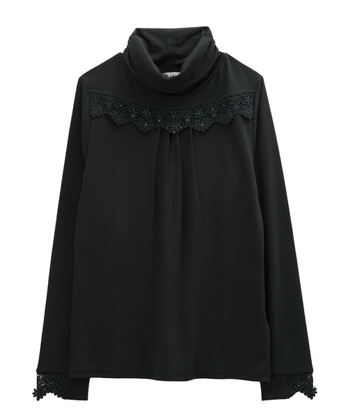 axes femme（アクシーズファム）の「立体花モチーフタートル（T