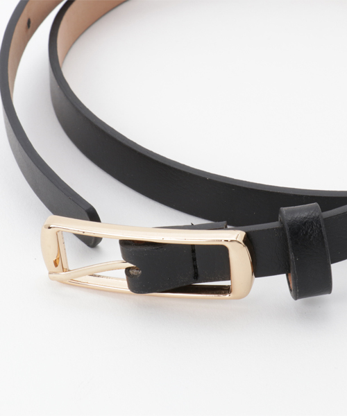 VIBGYOR Women（ヴィブジョー　ウィメン）の「VIBGYOR Select Women  合成皮革細ベルト（ベルト・レディース・ブラウン/キャメル/グレー/ブラック/E/D/A/B/C・FREE）」の10枚目の写真