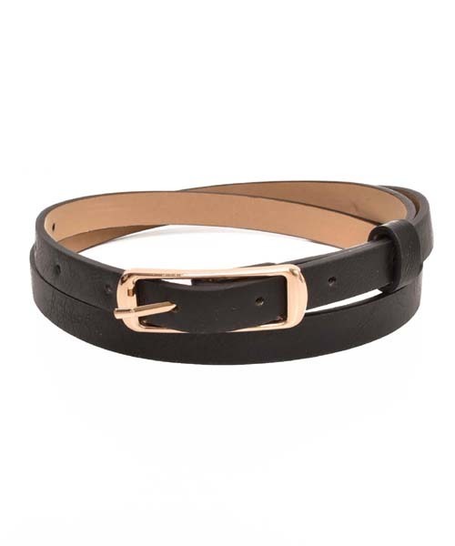 VIBGYOR Women（ヴィブジョー　ウィメン）の「VIBGYOR Select Women  合成皮革細ベルト（ベルト・レディース・ブラウン/キャメル/グレー/ブラック/E/D/A/B/C・FREE）」の2枚目の写真