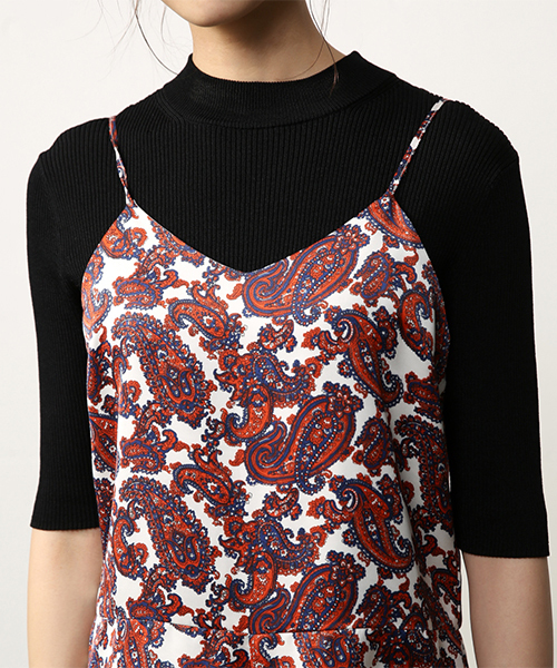 AZUL by moussy(アズールバイマウジー)の「ペイズリーキャミオールインワン(つなぎ/オールインワン・レディース・ホワイト系その他/ブラック系その他・SMALL/MEDIUM)」の18枚目の写真