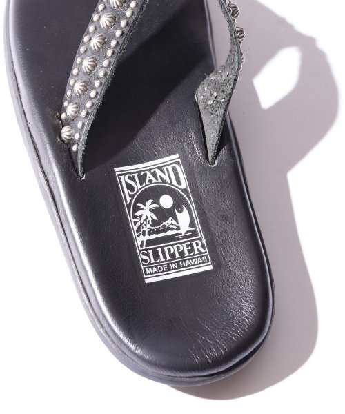 JOURNAL STANDARD(ジャーナルスタンダード)の「ISLAND SLIPPER×HTC×JS別注 スタッズサンダル_#(サンダル・レディース・ブラック・7/6/5)」の3枚目の写真
