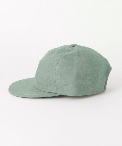 BEAUTY&YOUTH UNITED ARROWS（ビューティーアンドユースユナイテッドアローズ）の「BY リネン ベースボール キャップⅡ ◆（キャップ・メンズ・ナチュラル/ブラック/オリーブ/ネイビー・FREE）」の5枚目の写真