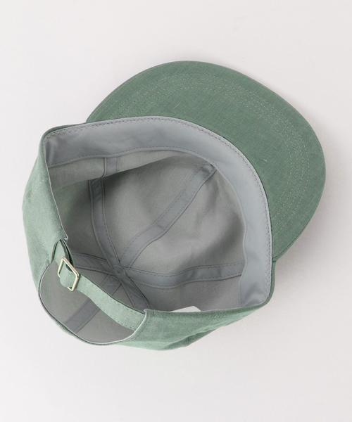 BEAUTY&YOUTH UNITED ARROWS（ビューティーアンドユースユナイテッドアローズ）の「BY リネン ベースボール キャップⅡ ◆（キャップ・メンズ・ナチュラル/ブラック/オリーブ/ネイビー・FREE）」の10枚目の写真