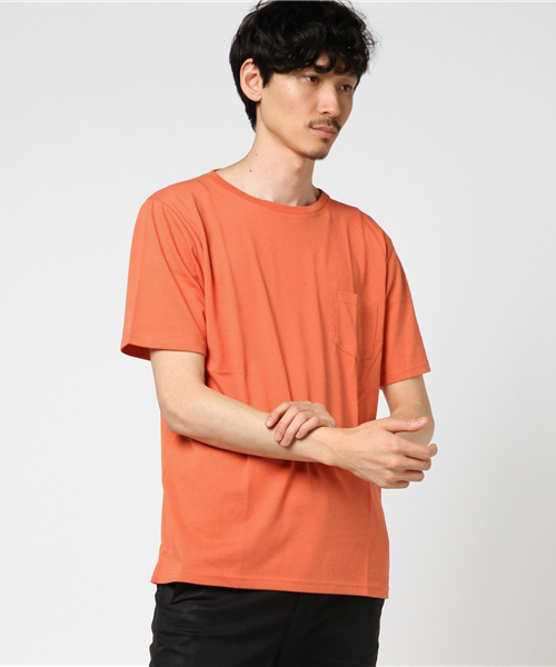 WEGO（ウィゴー）の「WEGO/CaliforniaコットンTシャツ（Tシャツ/カットソー・メンズ・ブラウン系その他/ワイン/ブラック/ホワイト/ネイビー/ダークオレンジ/ダークグリーン/杢グレー・SMALL/LARGE/X-LARGE/MEDIUM）」の17枚目の写真